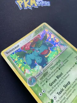 Pokemon TCG Venusaur Crystal Guardians 28/100 Deck Exclusives Holo Rare MP. - Image 4