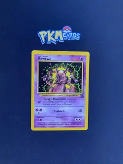 Pokemon TCG Mewtwo Black Star Promo 14 Regular MP. - Image 1