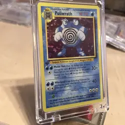 Pokemon Custom 1st Edition FANART 1999 poliwrath poliwhirl poliwag Base x3 - Image 3