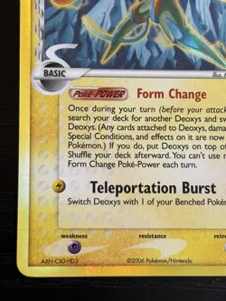 2006 Pokemon TCG Deoxys (Speed) Delta Species 6/110 EX Holon Phantoms Holo NM - Image 5