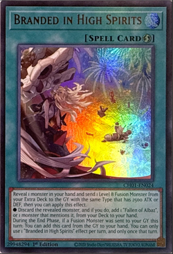 Yugioh! - Branded in High Spirits - CH01-EN024 - Ultra Rare - NM/M - Image 1