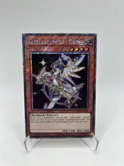 Satellarknight Deneb - Platinum Secret Rare - YuGiOh Quarter Century Stampede - Image 1