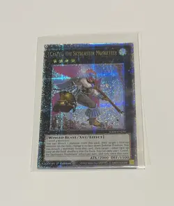 Yu-Gi-Oh! Castel, The Skyblaster Musketeer #RA04-EN230 Quarter Century SR (NM) - Image 1