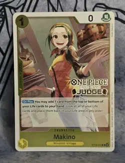 One Piece Card Game - Makino (ST13-012) JUDGE English Alt Art Card - Image 1