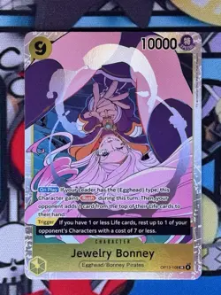 Jewelry Bonney (108) OP13-108 English SR Carrying On His Will One Piece Card - Image 2