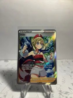 Irida 186/189 Pokemon Astral Radiance Holo Ultra Rare Full Art Card - Image 2