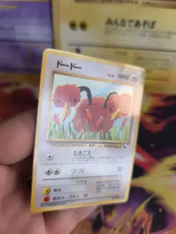 Pokemon Karte Card Vending expansion sheet glossy japanese Doduo Dodu NM- - Image 3