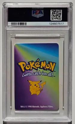 Scyther 1998 KFC Pokemon Card Game Card #123 Graded PSA 3 - Image 2