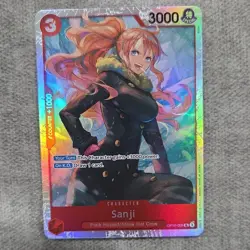 Sanji OP10-005 Holo Character Bandai One Piece CCG Card Game - Image 1