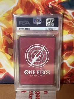 Shanks (2025 PSA Magazine Promo) OP09-001 One Piece Promotion Cards Foil PSA 10 - Image 2