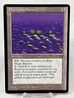 Blue Mana Battery - Legends ~MP~ Magic The Gathering MTG - Image 1