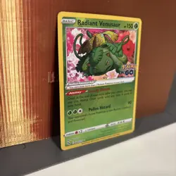 Radiant Venusaur 004/078 Pokemon GO Holo (NM) - Image 5