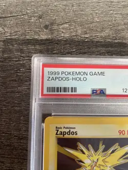 Zapdos - 1999 - 16/102 - PSA 9 - Pokemon Game - Holo - Image 2