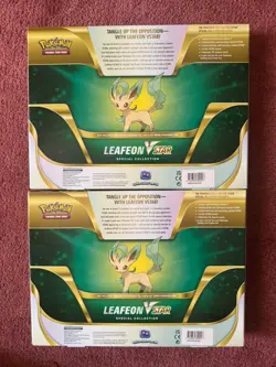 Pokemon TCG Leafeon VSTAR Special Collection Box x2 - New & Sealed - Image 2