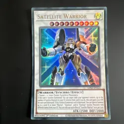 YUGIOH Ultra Rare Satellite Warrior LDS3-EN121 1st Edition - MINT 💎 - Image 1