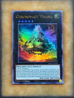 Yugioh Chronomaly Vimana DAMA-EN044 Ultra Rare 1st Ed NM - Image 1