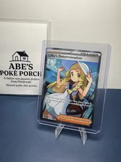 Pokemon TCG Mega Evolution Lillie's Determination Full Art Trainer Card - Image 1