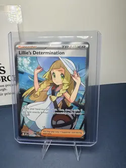 Pokemon TCG Mega Evolution Lillie's Determination Full Art Trainer Card - Image 2