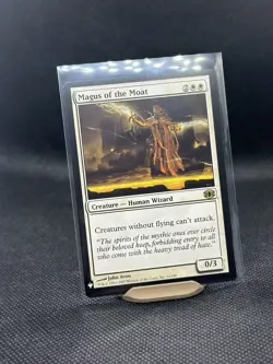 WOTC MtG The List Magus of the Moat (R) VG - Image 1