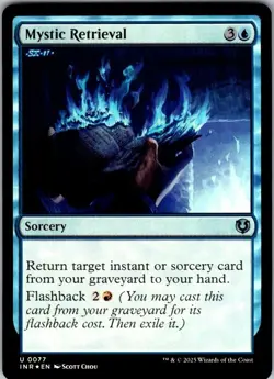 Magic | INR | Mystic Retrieval | 77 | Foil | NM - Image 1