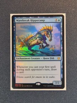 MTG Wavebreak Hippocamp - Foil - THB - Near Mint+ Condition - Image 1