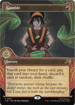 Gamble (Showcase) P Avatar: The Last Airbender: Eternal-Legal 312 NM MTG - Image 1