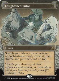 Enlightened Tutor (Showcase) P Avatar: The Last Airbender: Eternal-Legal 305 NM - Image 1