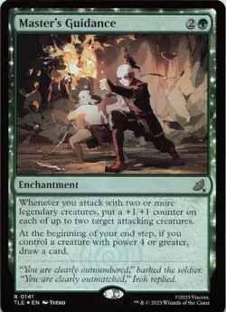 Master's Guidance - FOIL - R Avatar: The Last Airbender: Eternal-Legal 141 - MTG - Image 1