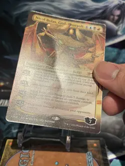 MTG | Nicol Bolas, God Pharaoh [Secret Lair 30th] Non Foil Damaged - Image 4
