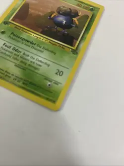 Pokemon Gloom 37/64 1ST Edition JUNGLE Non Holo Vintage - Image 5