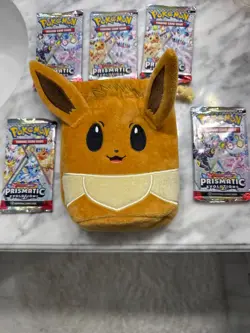Pokemon Prismatic Evolutions Accessory Pouch Special Collection - Image 1
