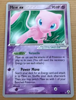 MEW ex 88/92 RARE EX Legend Maker Pokemon Card WORLD CHAMPIONSHIPS 2007 - Image 1