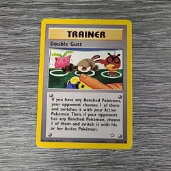 Double Gust 100/111 Neo Genesis Unlimited Pokemon Card LP - Image 1