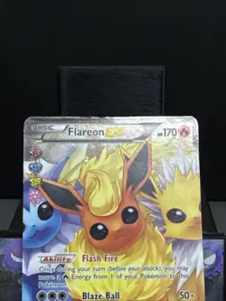 Pokemon Card Flareon EX RC28/RC32 XY Generations Radiant Collection Light Play 1 - Image 3