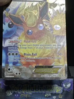 Pokemon Card Flareon EX RC28/RC32 XY Generations Radiant Collection Light Play 1 - Image 5
