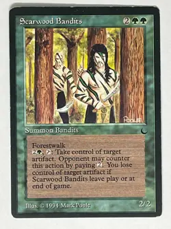 *** 1x Scarwood Bandits *** [The Dark] -- [MP] -- MtG Magic RESERVED LIST - Image 1