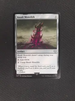 Basalt Monolith ~ Commander: The Lord of the Rings [ NM ] [ Magic MTG ] - Image 1
