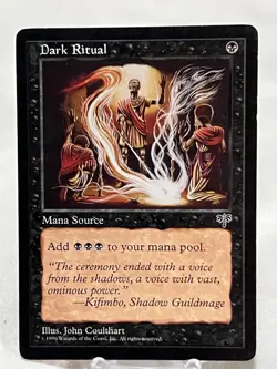Dark Ritual - Mirage Regular ~LP~ Magic The Gathering MTG - Image 1