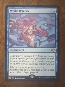 Mystic Remora | NM | Dominaria Remastered | DMR #59 | MTG - Image 1