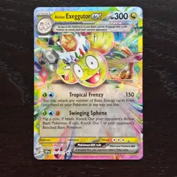 Alolan Exeggutor ex 133/191 Pokemon Surging Sparks SV Double Rare Holo NM - Image 1
