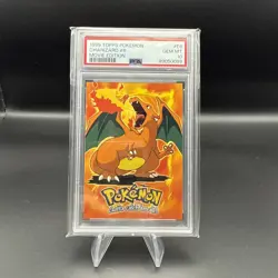 1999 Topps Charizard PSA 10 Pokemon #6 Movie Edition #E6 Gem Mint - Image 2