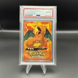 1999 Topps Charizard PSA 10 Pokemon #6 Movie Edition #E6 Gem Mint - Image 3