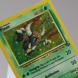 Pokemon TCG - Pinsir 9/64 Jungle Holo Rare WOTC 1999 - EXC - Image 1