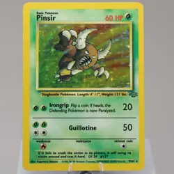 Pokemon TCG - Pinsir 9/64 Jungle Holo Rare WOTC 1999 - EXC - Image 2