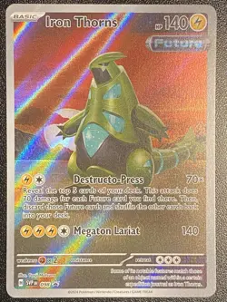 Iron Thorns Full Art 098 Pokemon TCG Scarlet & Violet Black Star Promo - NM - Image 1