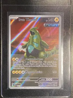 Iron Thorns Full Art 098 Pokemon TCG Scarlet & Violet Black Star Promo - NM - Image 3