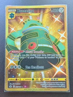 Bronzong - 223/198 SWSH: Chilling Reign - Secret Rare Full Art Holo - Near Mint - Image 1