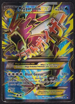 Pokemon M Gyarados EX 115/122 Full Art XY Breakpoint - Image 1