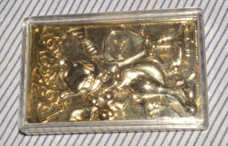 Vintage 1999 Nintendo 23K Gold Plated Pokemon Trading Card - Mewtwo - Image 3