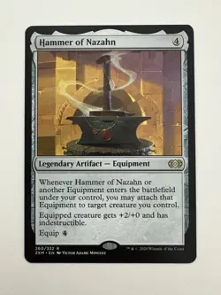 Hammer of Nazahn MTG Magic the Gathering Card NM Near Mint 2XM - Image 1